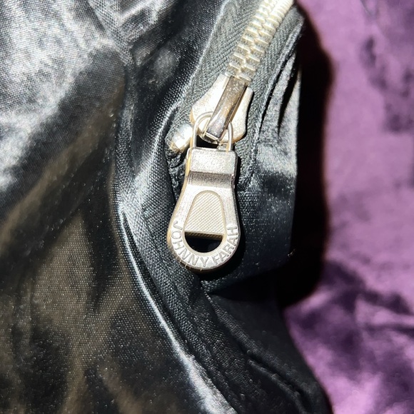 JOHNNY FARAH SATIN DRAWSTRING BAG/ VINTAGE - Picture 10 of 10